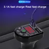 Upgrade Bte5 E5 X8 Bluetooth Car Kit Mp3 Player FM Transmitter Modulator Dual USB RGB COLOR Vehicle