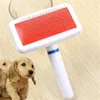 Red Puppy Cat Hair Grooming slicker combis grilling brush tool Quick Clean Tool Pet Brand New New2523