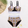 Damen-Bikini-Set, sexy, durchsichtige Träger, Badeanzüge, Designer-Damen-Badeanzug, Mode, Strand, Sommer, Schwimmen, Kleidung, Bikinis