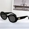 Moda di lusso 40194 occhiali da sole da donna firmati occhiali da vista di alta qualità Francia Arc De Triomphe occhiali da vista da gatto sexy occhiali da sole ovali in acetato protettivi piccoli