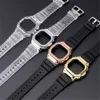 Watch Bands Replace the watch frame protective case GMW-B5000 watch strap bracelet accessories watch cover watch 2 IN1/batch 230724