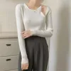Women's Sweaters PLAMTEE Bottoming Women Elegant Knitwear Slim Winter Casual Chic Full Sleeve All Match Normcore Pullovers Solid