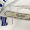Sarongs Messiaanse Tallit Gebedssjaal Talit Blauw en Goud met Talis Tas Israël Tallit 230721