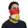 Schals Kurdistan Kurdische Flagge Bandana Halsbedeckung Bedruckter Wickelmaskenschal Mehrzweck-Sturmhaube Radfahren Für Männer Frauen Erwachsene Winddicht