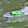 ElectricRC Boats Water Boat Toy 24g Highspeed Remote Control 74V Speed ​​Racing Cooled Vändning Återställ spel 230724