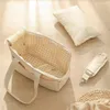Dog Carrier Designed With Handle Bags Beige Portable Pet Package Large Bag Capacity Soft Out Crossbody Shoulder Cotton