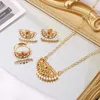 Orecchini di collana set Pearl Sapphire High Jewelry Collane Pendants Romantic for Women Gifts Promozione set da donna