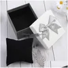 Watch Boxes Cases Bowknot Red Package For Watches Women Girl Jewelry Box Gift Drop Delivery Accessories Dhojz