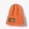 Bonnet/crâne casquettes haute qualité unisexe hiver doux chaud coton cachemire tricoté bonnet chapeau câble tricot uni bonnets 230724