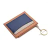 Card Holders Sale Patchwork Contrast Color Ultra-thin Small Wallet Credit Women Man Woman Bank Coin Bag Holder ID Business Gift