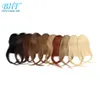 Bangs BHF Human Hair Bangs 8inch 20g Front 3 Clips In Straight Remy Natural Human Hair Fringe All Colors 230724