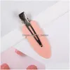 Headwear Hair Accessories Diy Beauty Salon Seamless Hairpin Professional Styling Frisörande Makeup Tools Clips for Women Girl Drop Deliv