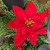 Dekorativa blommor Artificial Pine Needle Candle Holder Juldekoration Festlig atmosfärscenlayout Props