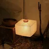 Table Lamps Japanese Creative Tripod Floor Lamp Designer Wabi-sabi Style Bedroom Rice Paper Standing Lights Home El Lighting Decoration