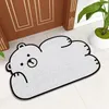 Carpets Cute Cartoon Animal Door Mat Carpet PVC Wire Loop Anti-Slip Home Living Room Bathroom Kitchen Porch Hallway Entrance DoorMat