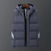 Men's Vests Mens Winter Washed Cotton Vest Slim Handsome Youth Autumn And Versatile Jacket Coat Athlete Waistcoats Men Chaleco