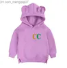 Hoodies Sweatshirts Hot INS velvet thickening Kids Hoodie Children Sets Baby Boys Girls Autumn And Winter Outing service Newbom Sportswear 0-4years Z230724