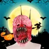 Страшный кровавый мозг Тонглу Длиной латекс маска для карнавального костюма маскарада для взрослых, косплей, костюм, маска Хэллоуин реквизит