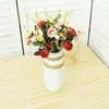 Decorative Flowers 2pc Rose Artificial Flower Silk Bouquet For Wedding Home Decoration Christmas Party Simulation Cutting Process