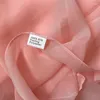 Cachecóis Feminino Lenço De Seda Cor Sólida Bandana Elegante Longo Xaile Hijab Proteção Solar Verão Georgette Fino Moda