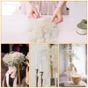 Flores decorativas 60g Preservado Pure White Baby's Breath Buquê Real Natural Babysbreath Flor Seca DIY Guirlanda Decoração Floral Vaso De Mesa