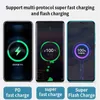 PD40W Power Bank Wireless Charging 20000MAH Portable Charger 2USB Output Digital Display Auxiliary Battery for iPhone Huawei Mi L230619