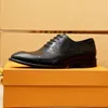 2023 hommes chaussures habillées mode en cuir véritable bureau d'affaires travail formel Oxfords mâle marque concepteur fête appartements de mariage taille 38-46