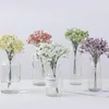 Decorative Flowers Baby's Breath Bouquet Artificial Fake Gypsophila DIY Arrangement Wedding Home Garden Party Decoration