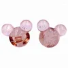 Beads 10Pcs 25 29mm Transparent Mouse DIY Accessories Jewelry Making Necklace Bracelet Handing Craft Pendant Candy Color