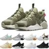 デザイナーカジュアルシューズHuarache Men Womens White Gum SandDrift Black White Cool Grey Ocean Bliss Mens Trainersスポーツスニーカーファッション