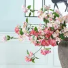 Fiori decorativi Artificiale 3D Seta Begonia Fiore Decorazioni di nozze Casa Soggiorno El Centro commerciale Pianta di simulazione Ramo lungo Falso