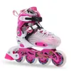 Inline Roller Skates Kids Children Professional Inline Speed Skates Shoes Hockey Roller Skates Sneaker 4-Wheels Women Men Outdoor Skate Size 30-44 HKD230720