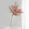 Decoratieve objecten Beeldjes 100cm Grote Kunstmatige Nandina Tak Tropische Palm Nep Bamboe Boom Grote Groene Planten Plastic Bladeren voor Home Decor L230724