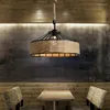 펜던트 램프 30/40cm 미국 레트로 철 자료 로프 샹들리에 카페 식당 발코니 창조 산업 바람 현대 디자인
