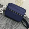 Bolsa transversal masculina e feminina clássica em couro vintage com alça larga Bolsas de ombro Bolsas de ombro casuais Versáteis Bolsas para câmera Carteira de designer