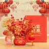 Dekoracyjne kwiaty chińskie festiwal wiosenny