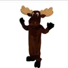 Performance Moose Animal Mascot Costumes Christmas Fancy Party Dress Cartoon Character Outfit Suit Adults Size Carnival Easter Adv2797