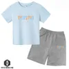 Kleidung Sets Sommer Trapstar T-shirt Kinder Jungen Strand Shorts Streetwear Trainingsanzug Männer Kleidung Mädchen Sportswear 230721 1BOF