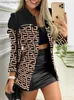 Damen Jacken Herbst Mantel Frauen Gestreiften Plaid Print Langarm Damen Jacken Mäntel Mode Lose Beiläufige Frau Mantel 2023 T230724