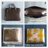 Evrak çantaları 2023 Doğal inksin 100 gerçek deri erkekler slan çantası moda büyük kapasite iş çantası siyah erkek omuz dizüstü bilgisayar çantası 230724