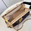 Amazing M46544 Luxe Ontwerpers Dames Monogrammen Clutch Bag Cloud Pack Handtas S-lock Leren kettingen Schoudertassen Dames Dumpling Handtassen Portemonnees