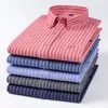 Men's Casual Shirts In Shirt Plus Size Cotton Full For Men Oxford Long-sleeve Slim Fit Formla Single Pocket Office Clothes Tops