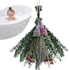 Decorative Flowers Eucalyptus Stems Dried Lavender Bundle For Shower Leaves Green Hanging Plants Home Decor