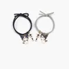 Cartoon Cute Pendant Kuromi Hair Rope High Elastic Rubber Band Bow Hairband Ponytail Holder Hair Jewelry Accessories 2277