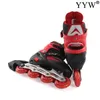 Inline rullskridskor barn inline rullskridskor barn 4-hjul sneakers nybörjare rullpojke flicka skridskor barn ungdom justerbar storlek hkd230720