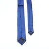 Bow Binds Mode Krawatten Männer formelle dünne Krawatten gestreifte Punkte 5 cm Krawatte kleiner Designer Cravat für den Mann täglich tragen Geschenk ihm