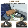 Kosmetiska väskor fall galna hästläder makeup väska bärbar hög kapacitet äkta förvaring rese hudvård tvätt 230704