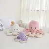 Bambole di peluche 4080 cm Simulazione adorabile Ciondolo di polpo Peluche Peluche Animali Accessori per la casa Bambola carina Regali per bambini 230724