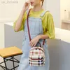 School Bags Fashion Plaid Mini Backpack Women's Schoolbag 2021 Female Rucksacks Small Book Bag Classic Back Shoulder Mochila Zipper PU Solid Style Z230802