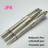 High Qualit Sell-Classic JKF Metal Series Ballpoint Pennor med Stationery School Office Supplies Writing Ink Pen Gift263s